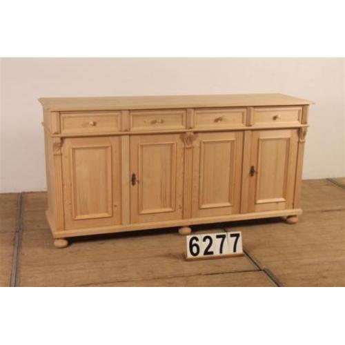 Commode/kast/dressoir antiek grenen nr.6277