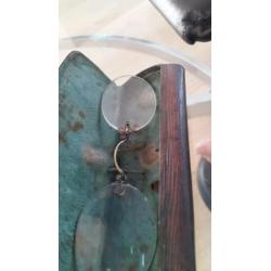 te koop antieke bril zie foto.s