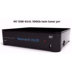 M7 DSR8141 HD TWIN tunner 500GB canal digitaal
