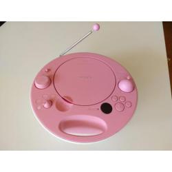 My First SONY Radio CD-speler roze