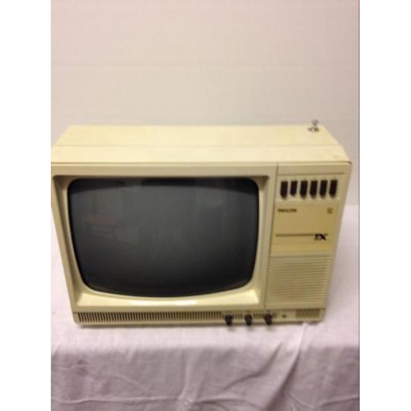 Draagbare Philips zw.w.T.V.