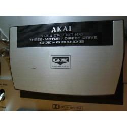 Akai Tapedeck GX 630 DB