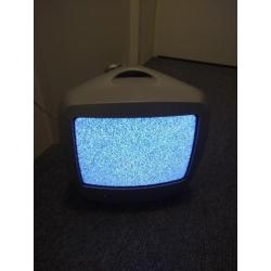 Compacte draagbare Philips tv incl. Afstandsbediening