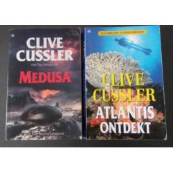 10 boeken van Clive Cussler - o.a. Sahara, Inferno op zee