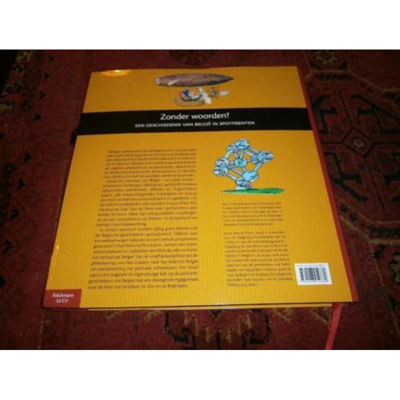Geschiedenis van België in cartoons, spotprenten, nieuw boek