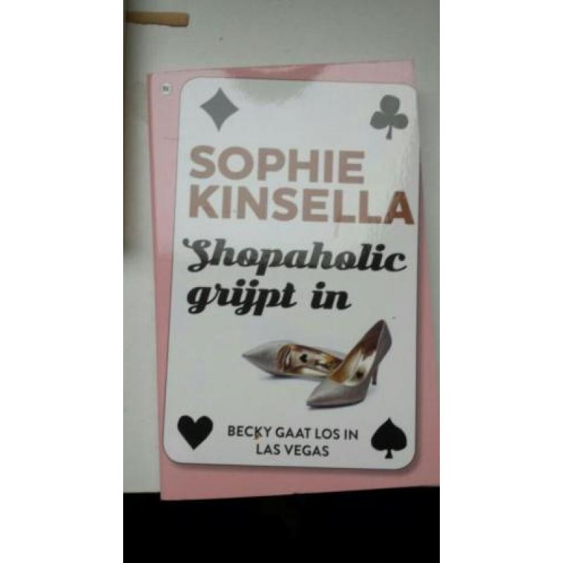 4 boeken shopaholic (sophie kinsella ) samen voor € 12,00