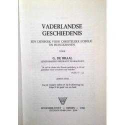 G de Braal - Vaderlandse geschiedenis
