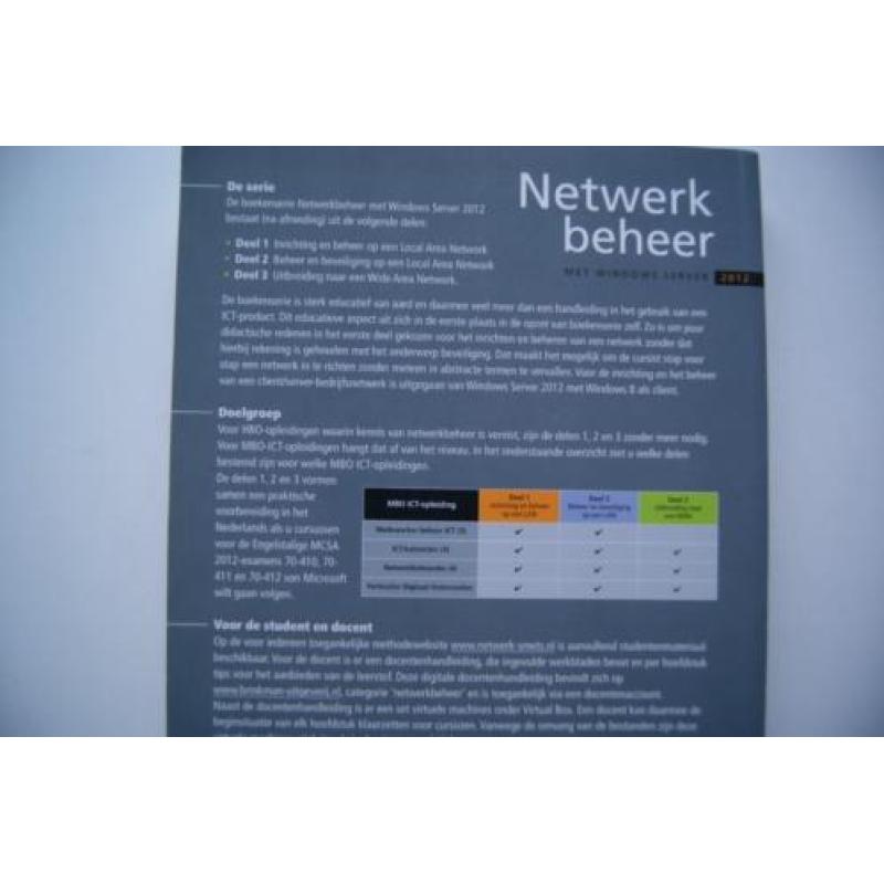 Netwerkbeheer met Windows Server 2012, Jan Smets