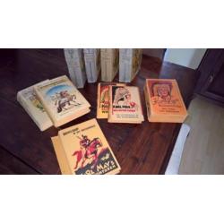 Karl May boeken (17 stuks)