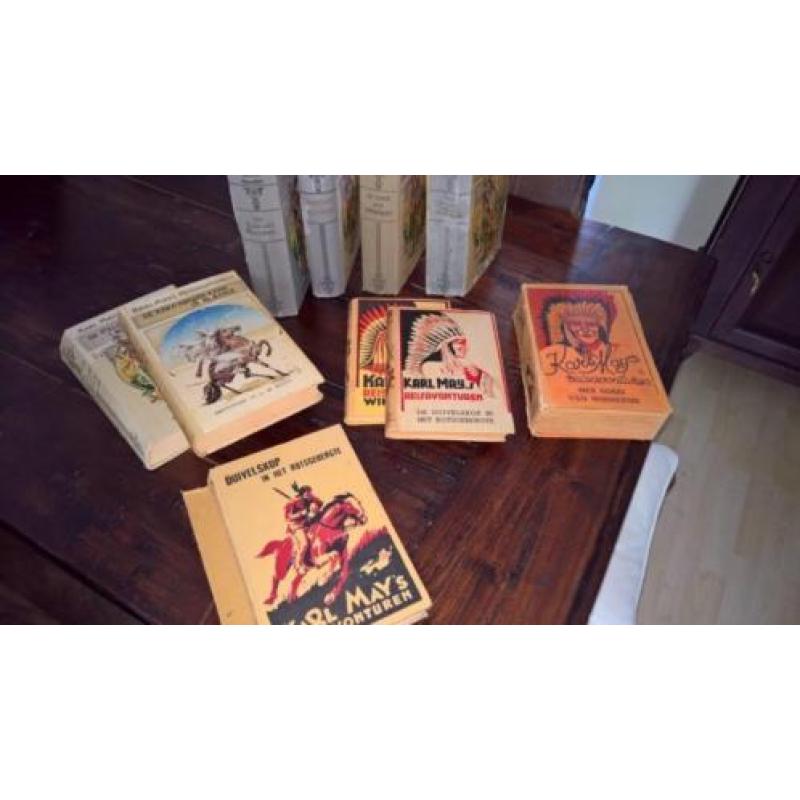 Karl May boeken (17 stuks)