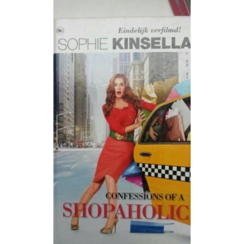 4 boeken shopaholic (sophie kinsella ) samen voor € 12,00