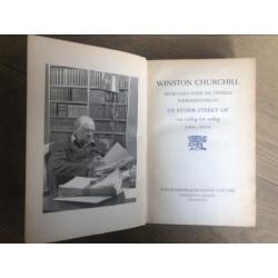 Memoires van Winston Churchill, met intekenbrief