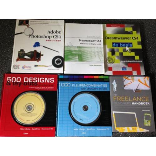 website boekenpakket webdesigner photoshop dreamweaver