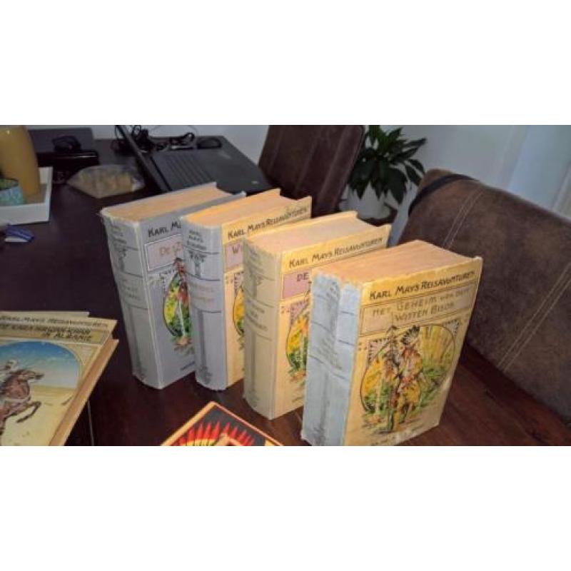 Karl May boeken (17 stuks)