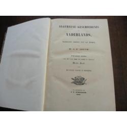 Algemeene gesch.der Vaderlands 2 e deel 3e stuk1846 JP Arend