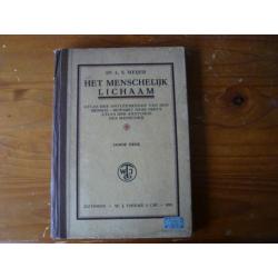 boek Het menschelijk lichaam door Dr. L.S. Meijer