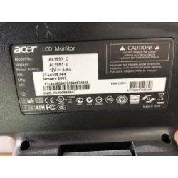 Beeldscherm Acer LCD Monitor