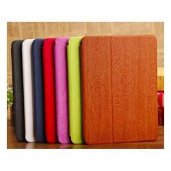 iPad Air - hoes, cover, case - hout textuur - Wit