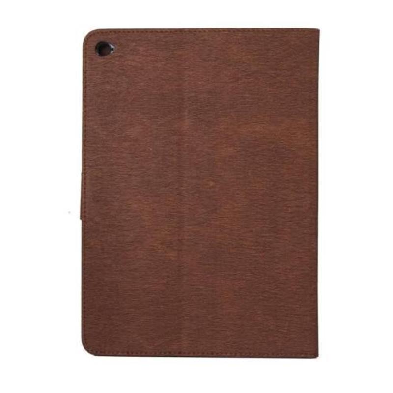 Bruin Creatieve Tablet Hoes met Bloemen Design iPad Air 2