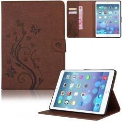 Bruin Creatieve Tablet Hoes met Bloemen Design iPad Air 2