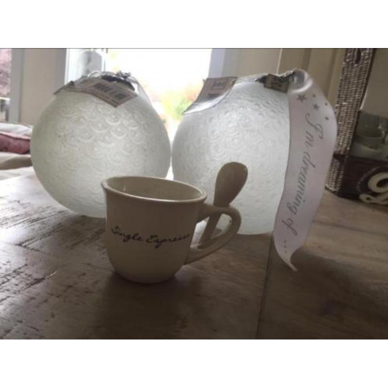 2 glazen xxl ballen van Rivièra maison