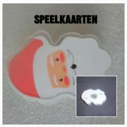 Speelkaarten - kerstman