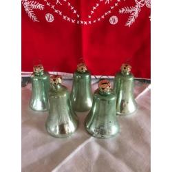 Antieke kerstdecoratie, mintgroen