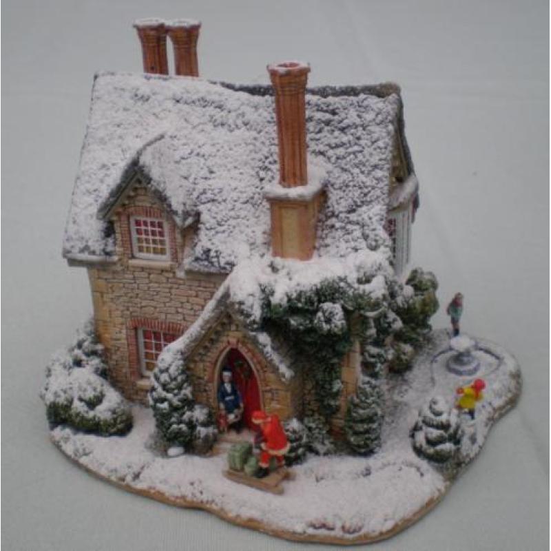 LILLIPUT LANE - 7 snowcottages en 1 kerkje