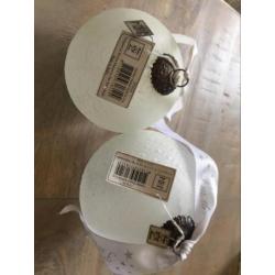 2 glazen xxl ballen van Rivièra maison