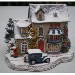 LILLIPUT LANE - 7 snowcottages en 1 kerkje