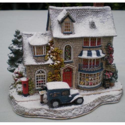 LILLIPUT LANE - 7 snowcottages en 1 kerkje