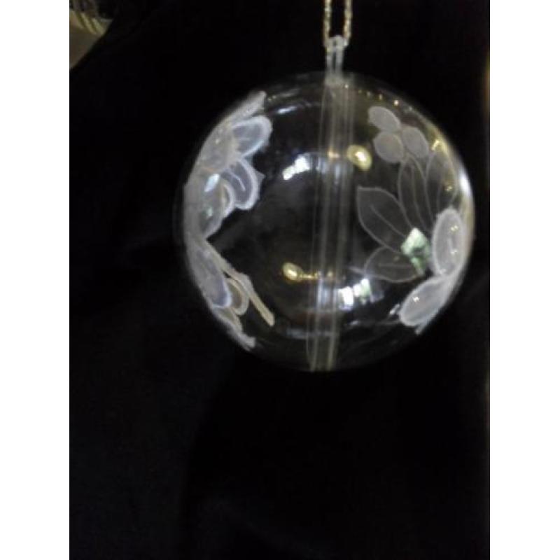 grote set zilveren kerstballen