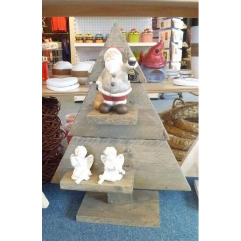 Steigerhouten kerstboom 70/90 cm
