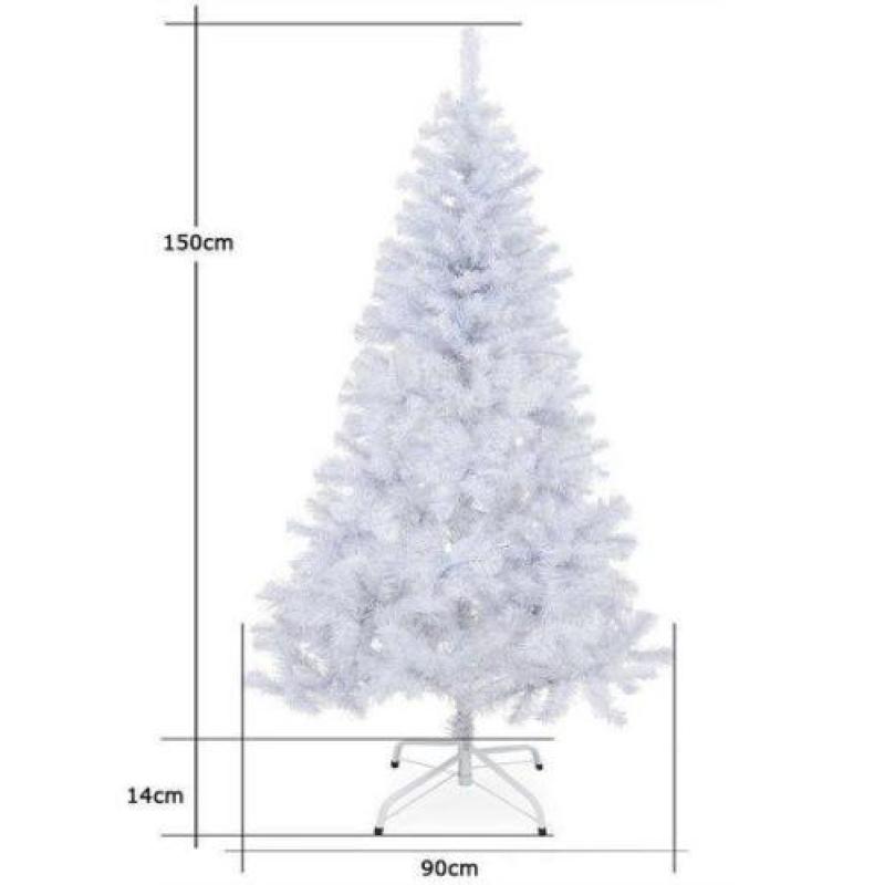 Kerstboom, kunstboom, kerst, 150 cm, Wit