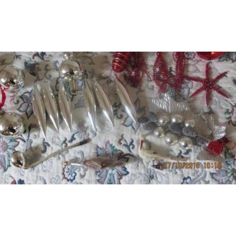 Brocante kerstballen