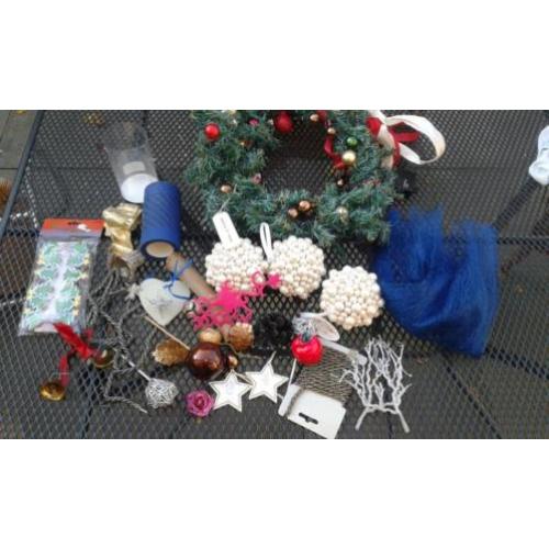 Kerst deco materiaal