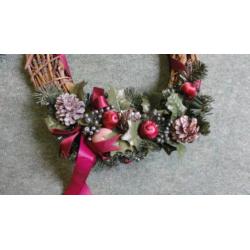Kerstkrans en Welcomebord