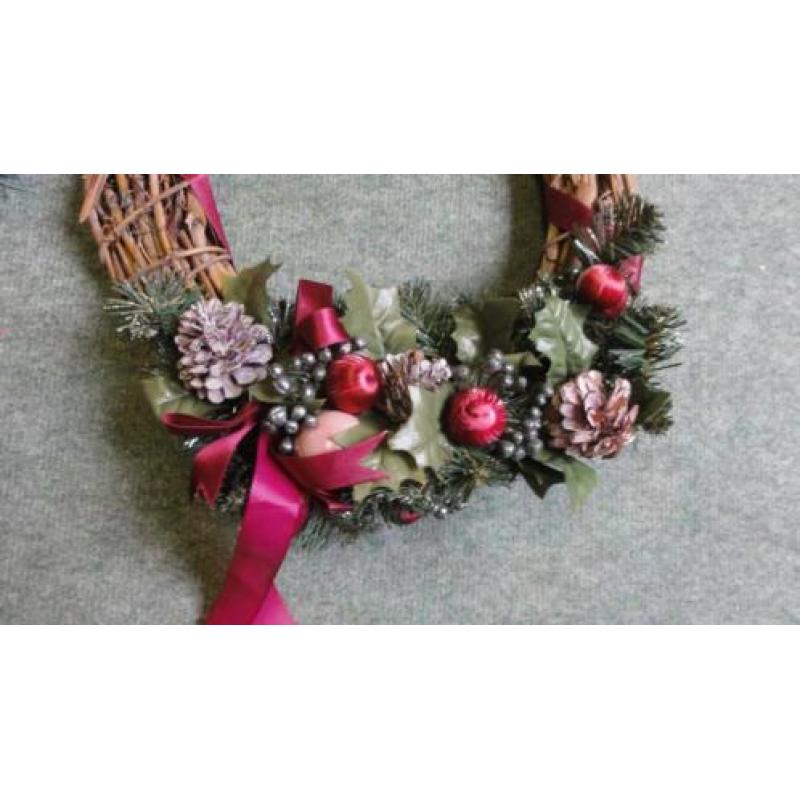 Kerstkrans en Welcomebord
