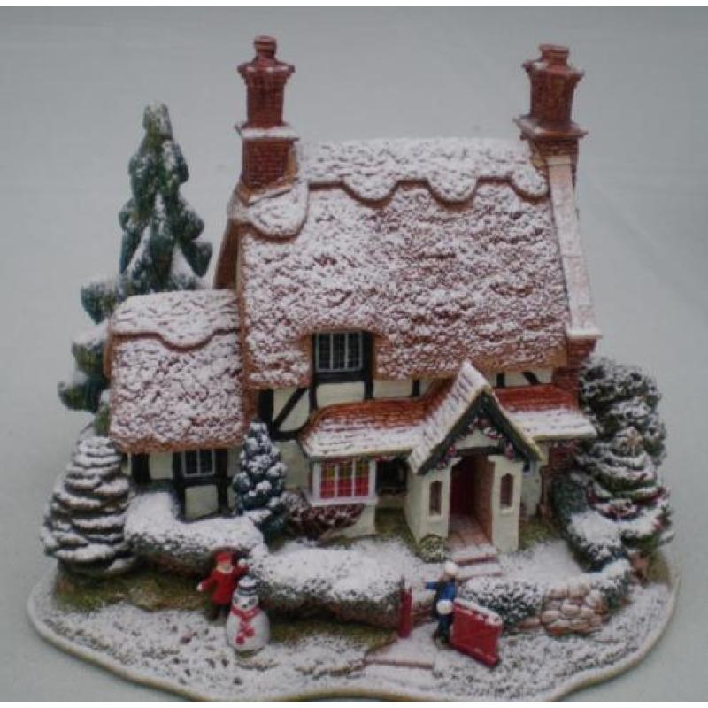 LILLIPUT LANE - 7 snowcottages en 1 kerkje