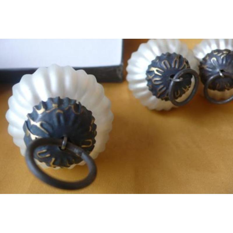 Kerst ballen in originele doos zilver Kugel