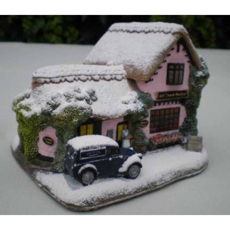 LILLIPUT LANE - 7 snowcottages en 1 kerkje