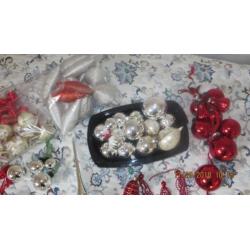 Brocante kerstballen