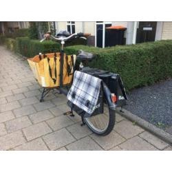 Babboe city 4-zits bakfiets hout.