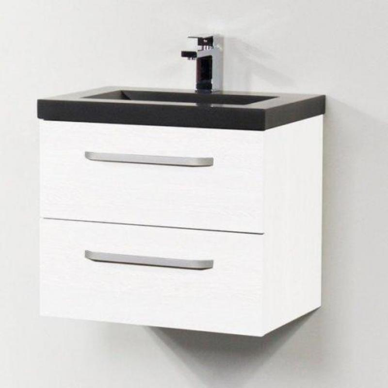 Saniclass Corestone 13 badmeubelset 80cm Wit 1 kraangat