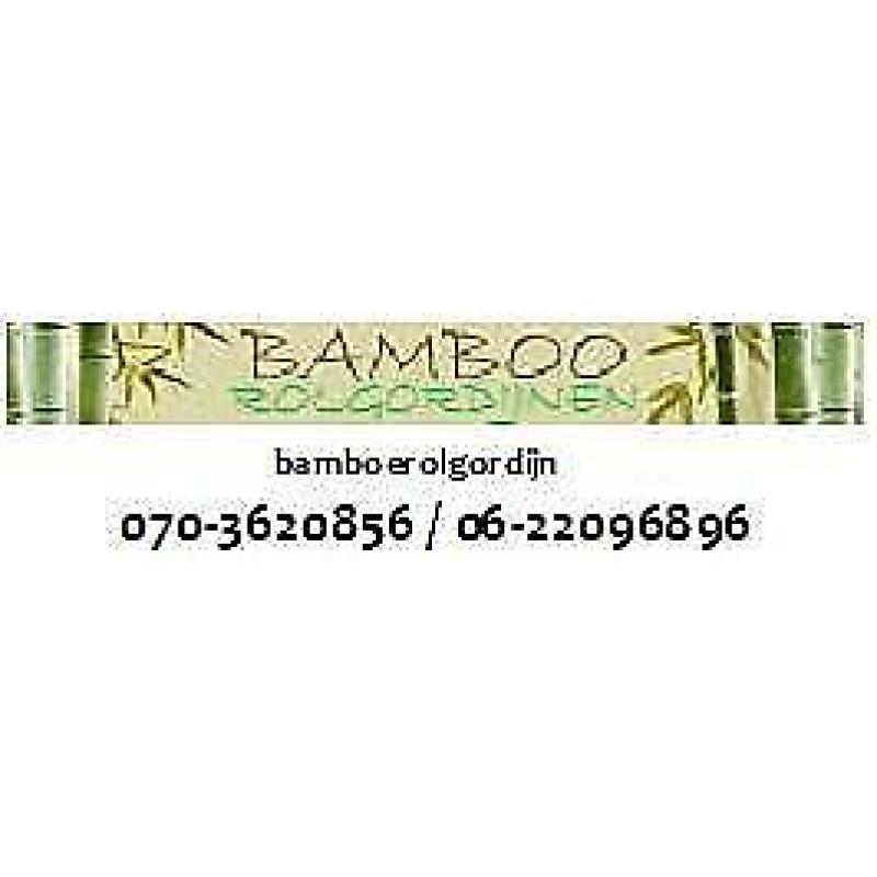Asian Bamboo Blinds opmaat gemaakt.Nu ook bij Easyrest Beddi