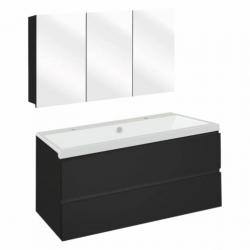 Badmeubelset Differnz The Collection 100x43x61 cm Zwart/W...