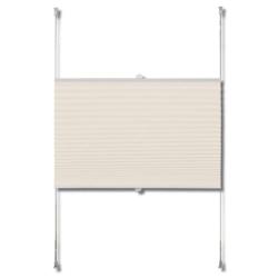 vidaXL Plissé rolgordijn 70x150cm creme