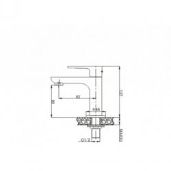 Praxi Toiletkraan Wit Chroom