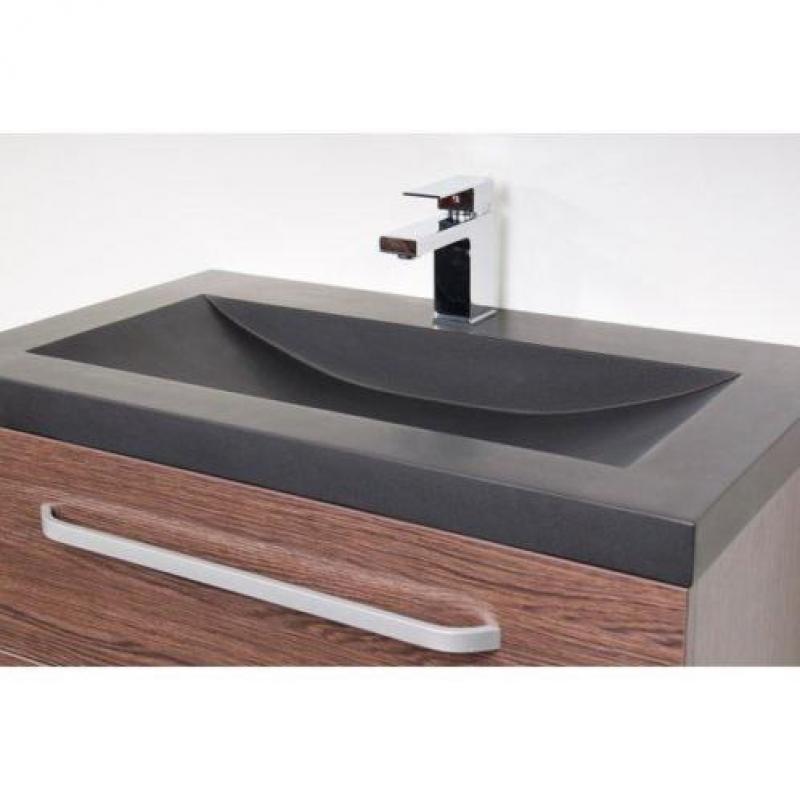Saniclass Corestone 13 badmeubelset 80cm Wit 1 kraangat