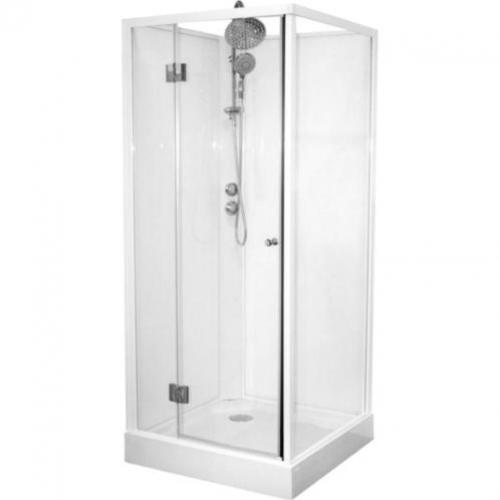 Complete Douchecabine 110 X 90 - hoekinstap, capua, ifix